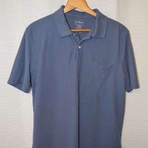 Men’s LL Bean shirt polo with pocket